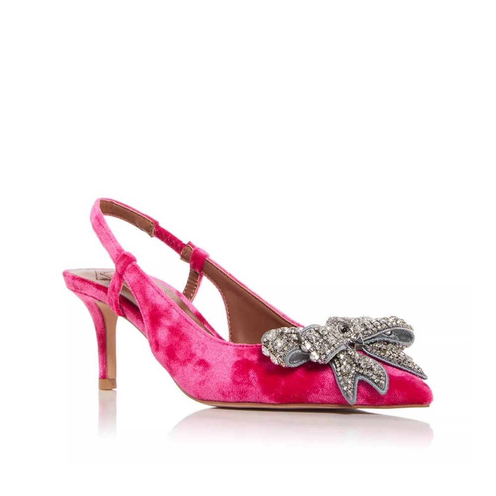 Women's Belgravia Court Bow Embellished Slingback Pumps